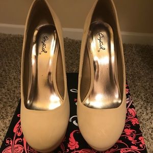 Nude heels